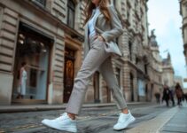 Comment porter des chaussures de sport avec une tenue chic ?