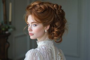 Élégance d’autrefois avec les coiffures victoriennes