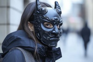Comment intégrer un masque oni à vos accessoires de mode