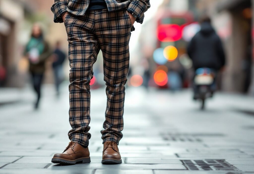 Tartan et streetwear : le pantalon écossais au cœur des tendances urbaines