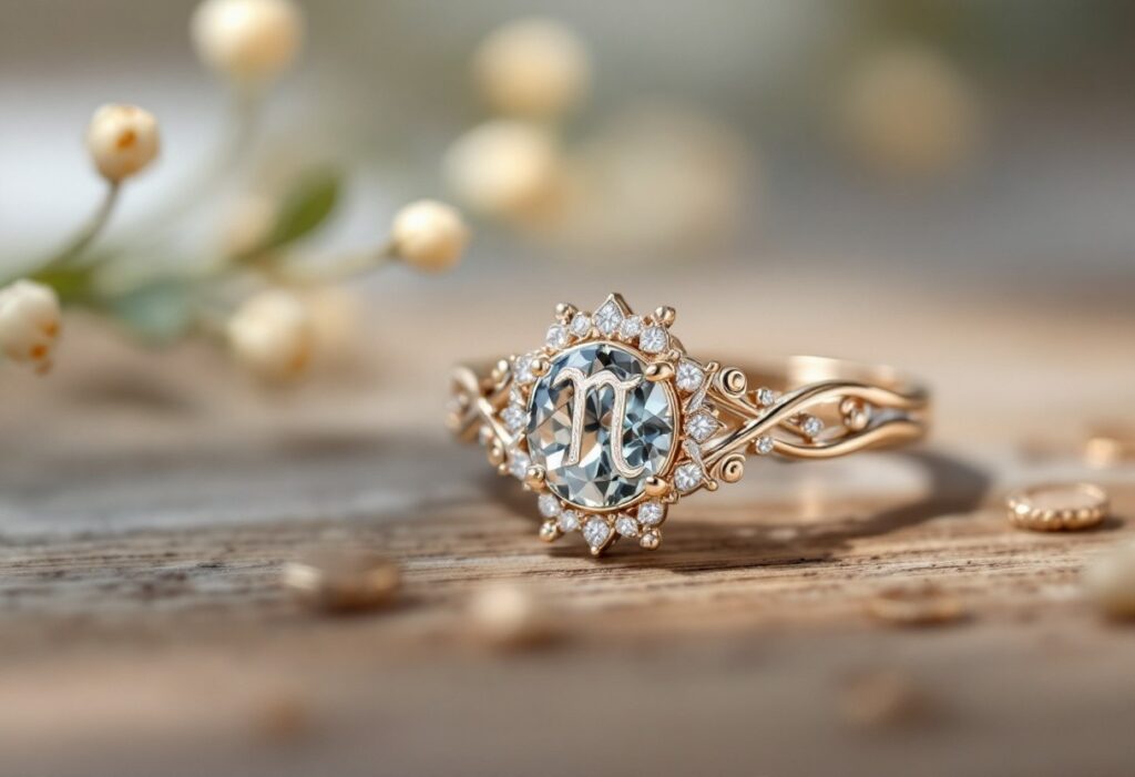 Bague avec un signe du zodiaque : un bijou personnalisé qui brille
