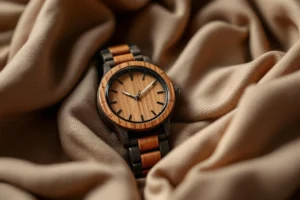 Mode casual luxe : associer une montre en bois aux tissus nobles pour un style unique