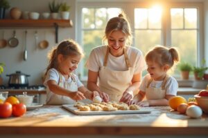 Transmettre le goût du fait-main aux enfants