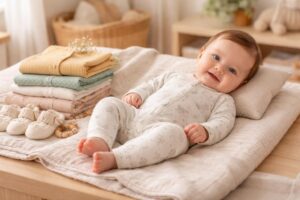 Choisir des vêtements bio pour bébé chez Petit Bateau et Vertbaudet