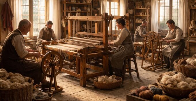 découvrez comment créer votre atelier textile en collaborant avec des artisans filateurs et en utilisant des métiers à tisser traditionnels restaurés pour allier savoir-faire ancestral et création contemporaine.