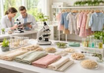 Découvrir des tissus biologiques pour créer des vêtements enfants chez Petit Bateau et Oeko-Tex