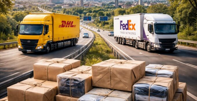 expédiez vos textiles partout en europe rapidement et efficacement avec dhl express et fedex trade networks, en assurant le respect strict des délais de livraison.