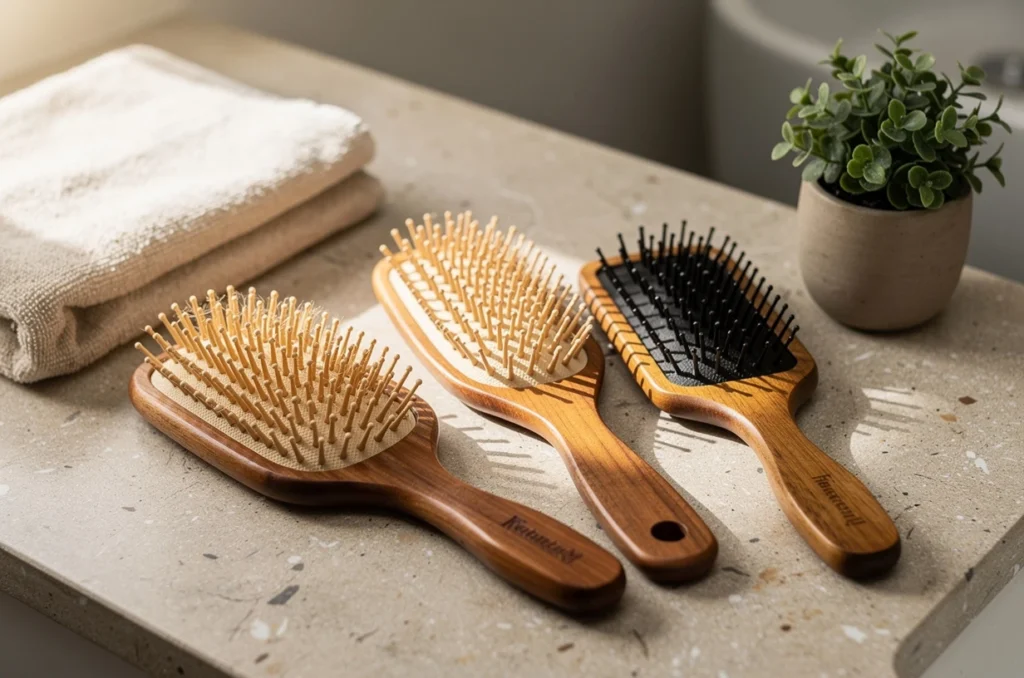 Les incontournables de la salle de bain : les indispensables brosses à cheveux