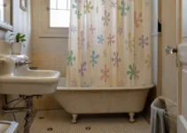 Comment créer une salle de bain inspirée du style y2k avec un rideau de douche original Comment créer une salle de bain inspirée du style y2k avec un rideau de douche original