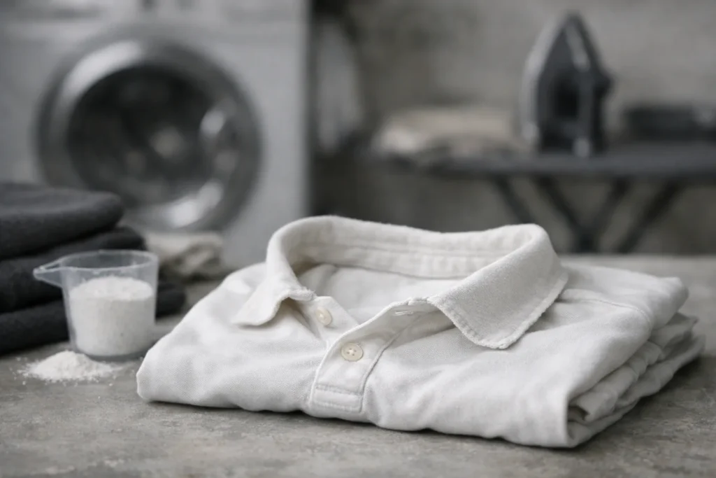 Un basique se juge à la tenue du col après vingt lavages