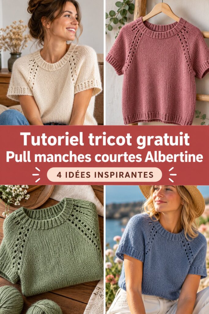 Découvrez comment tricoter un pull Albertine : un guide complet